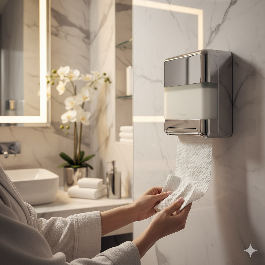 Toallas de papel: ¿Es mejor continua con dispensador o interfoliada?