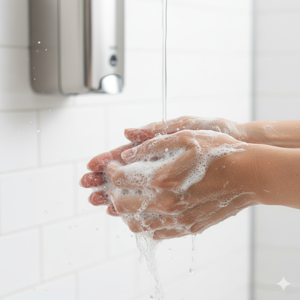 Jabón y limpieza correcta de manos: ¿Por qué es esencial en tu empresa?