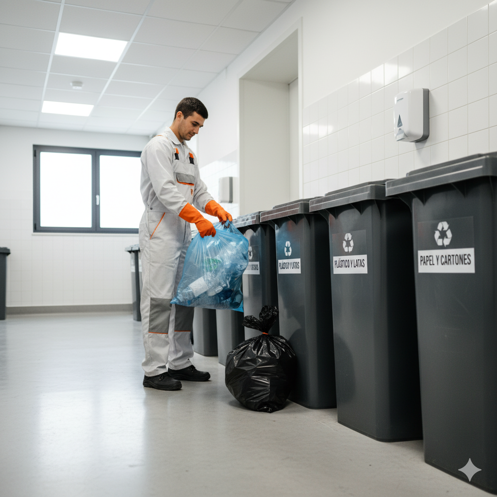 Bolsas de basura: ¿Cómo evitar contaminación cruzada en tu empresa?