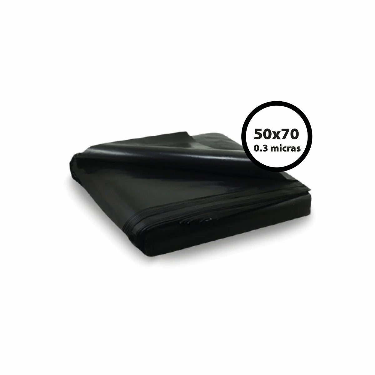 Bolsa basura 50X70X0.03 10 Un | 5 Packs