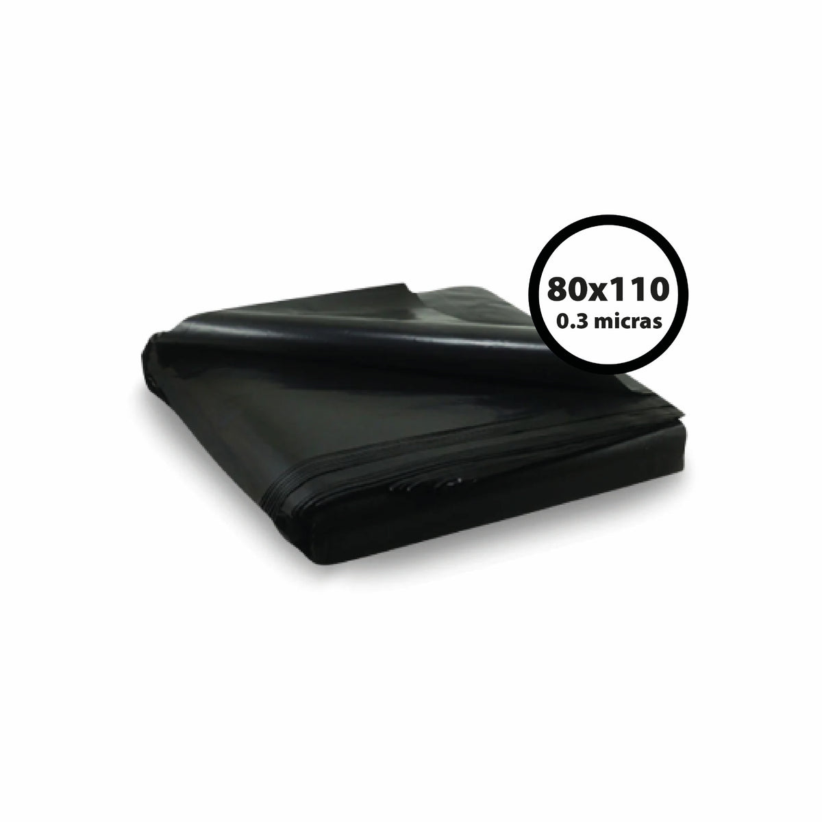 Bolsa basura 80X110X0.03 10 Un | 5 Packs