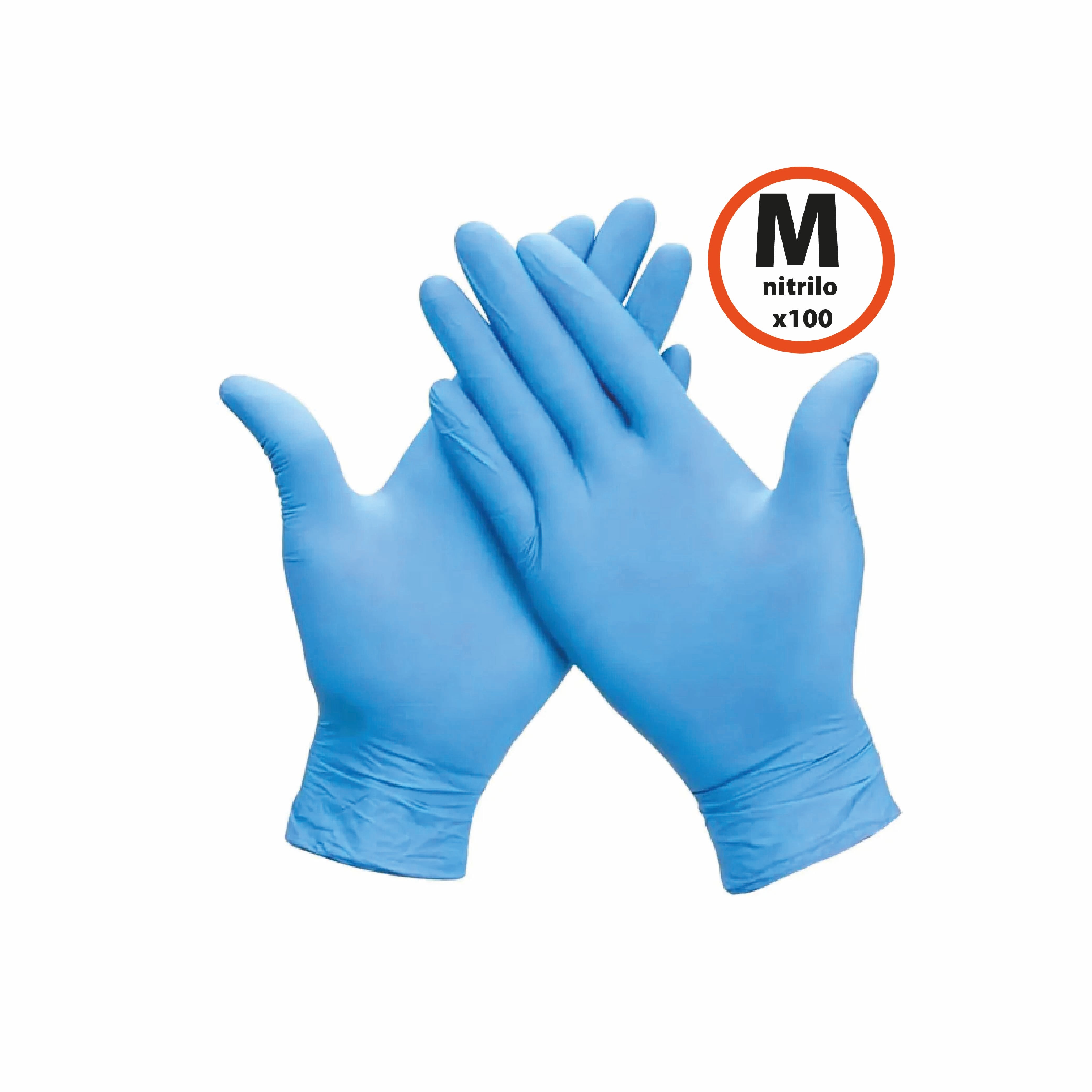 Guante Nitrilo Azul 100 Un | 10 Display