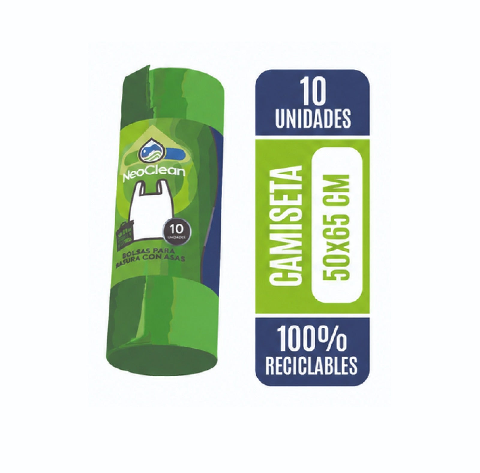 Bolsa basura 50X65 NEOCLEAN 10 Un | 54 Packs
